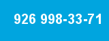 926 998-33-71 926 998-33-71